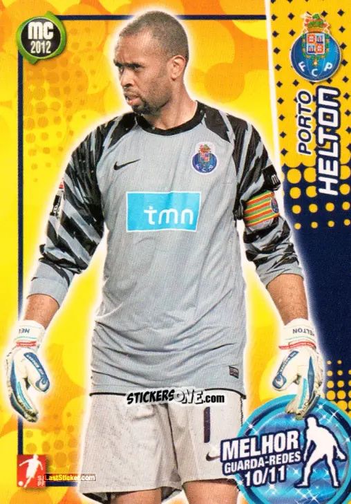 Sticker Melhor Guarda-Redes 10/11 - Megacraques 2011-2012 n. 17 - Panini