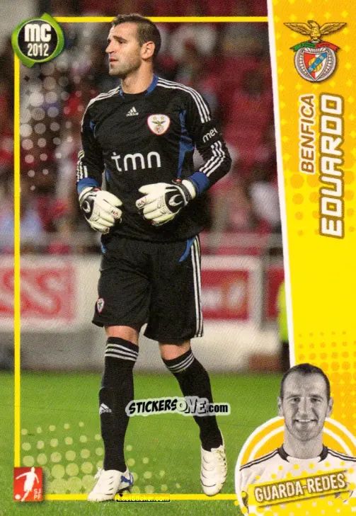 Sticker Eduardo - Megacraques 2011-2012 n. 21 - Panini