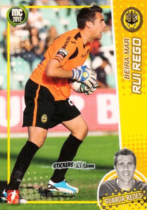 Figurina Rui Rego - Megacraques 2011-2012 n. 26 - Panini