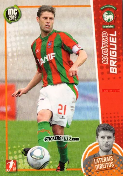 Sticker Briguel - Megacraques 2011-2012 n. 30 - Panini