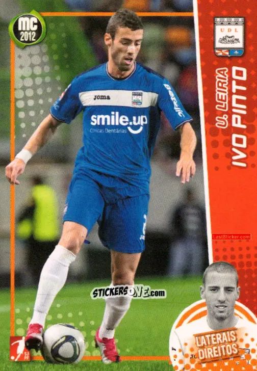 Sticker Ivo Pinto - Megacraques 2011-2012 n. 32 - Panini