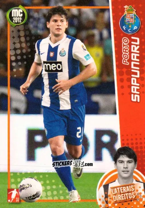 Sticker Sapunaru - Megacraques 2011-2012 n. 36 - Panini