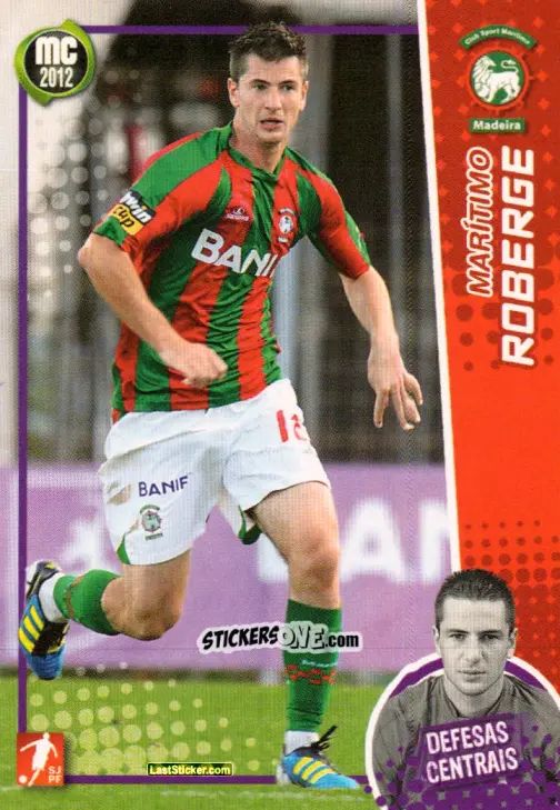 Sticker Roberge - Megacraques 2011-2012 n. 43 - Panini