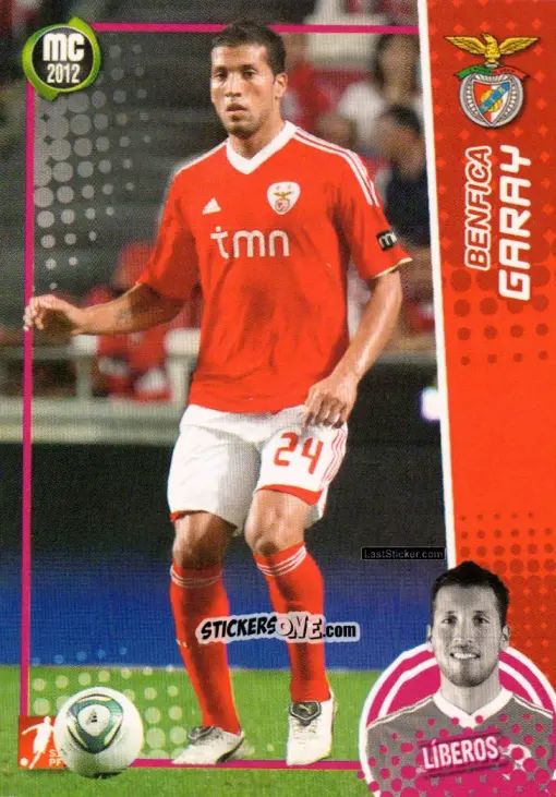 Sticker Garay - Megacraques 2011-2012 n. 50 - Panini