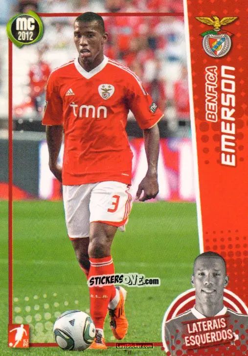 Sticker Emerson - Megacraques 2011-2012 n. 56 - Panini