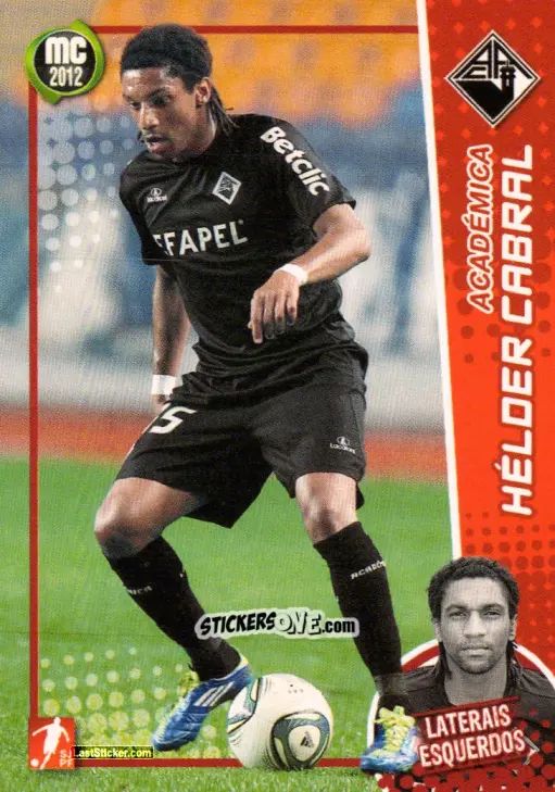 Figurina Hélder Cabral - Megacraques 2011-2012 n. 58 - Panini