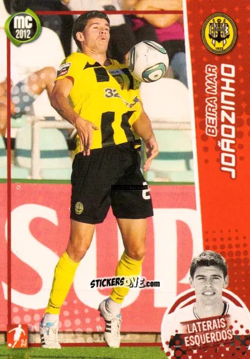 Sticker Joãozinho - Megacraques 2011-2012 n. 60 - Panini
