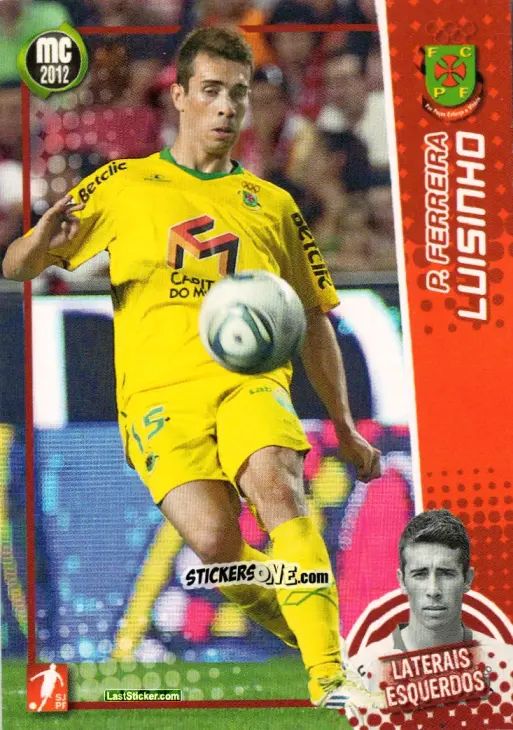 Sticker Luisinho - Megacraques 2011-2012 n. 61 - Panini