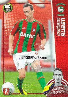 Sticker Ruben - Megacraques 2011-2012 n. 62 - Panini