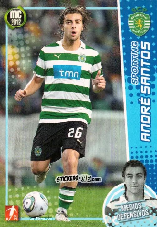 Sticker André Santos - Megacraques 2011-2012 n. 65 - Panini