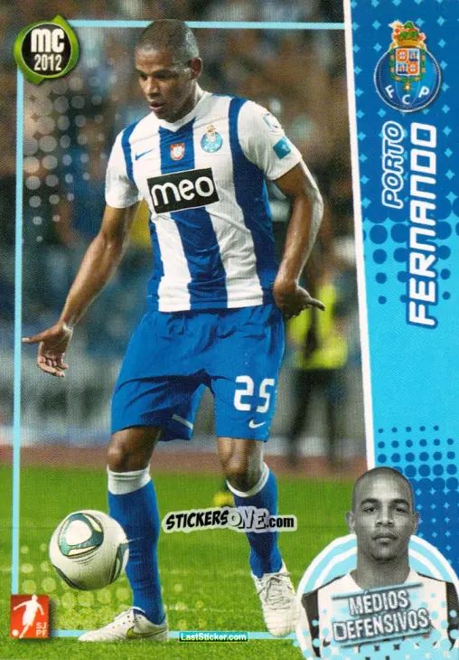 Sticker Fernando - Megacraques 2011-2012 n. 66 - Panini