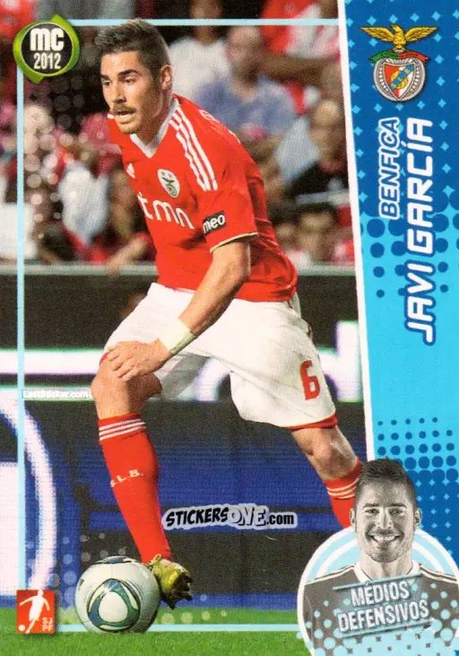 Sticker Javi Garcia - Megacraques 2011-2012 n. 67 - Panini
