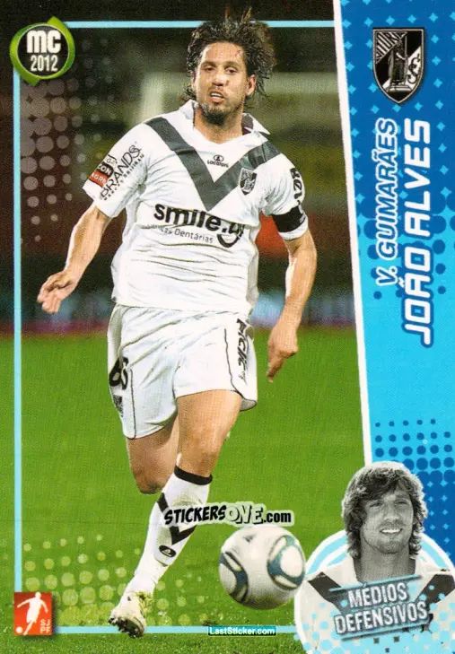 Sticker João Alves - Megacraques 2011-2012 n. 68 - Panini