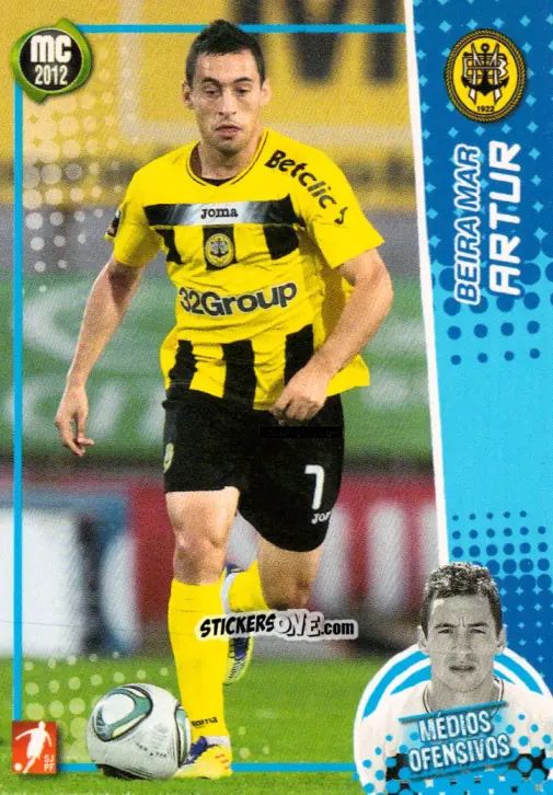 Figurina Artur - Megacraques 2011-2012 n. 74 - Panini