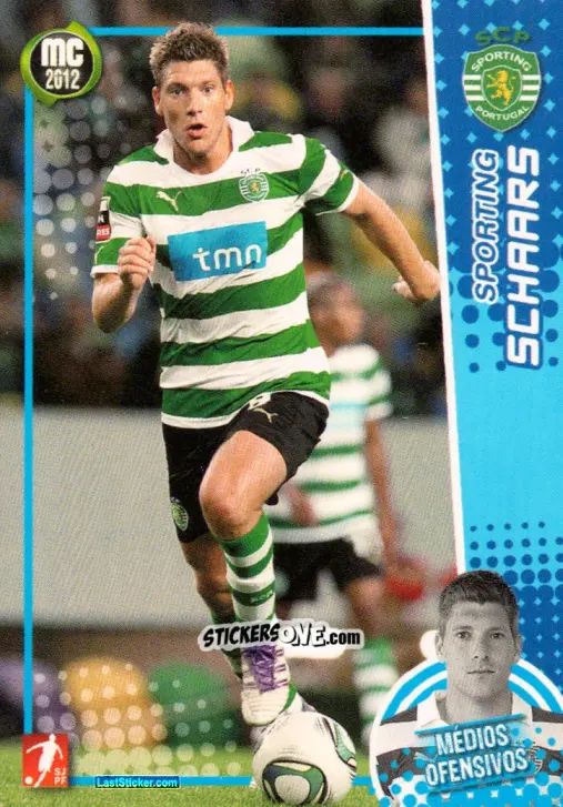 Sticker Schaars - Megacraques 2011-2012 n. 81 - Panini