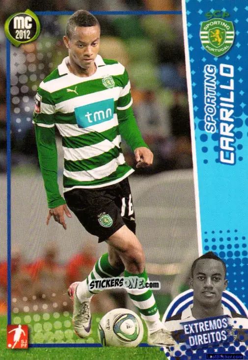 Sticker Carrillo - Megacraques 2011-2012 n. 83 - Panini