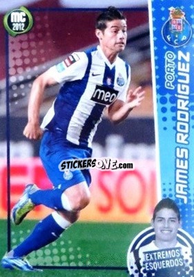 Sticker James Rodriguez - Megacraques 2011-2012 n. 95 - Panini
