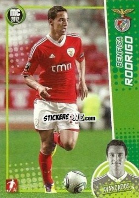 Sticker Rodrigo Moreno - Megacraques 2011-2012 n. 105 - Panini