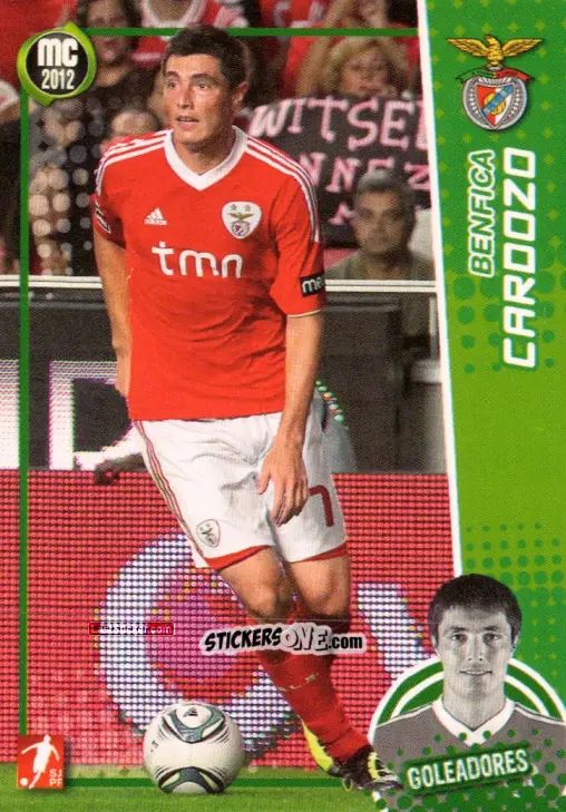 Sticker Cardozo - Megacraques 2011-2012 n. 109 - Panini