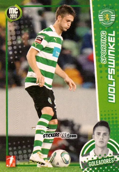 Sticker Wolfswinkel - Megacraques 2011-2012 n. 117 - Panini