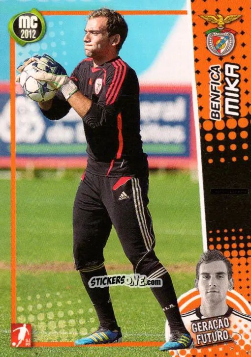 Sticker Mika - Megacraques 2011-2012 n. 122 - Panini