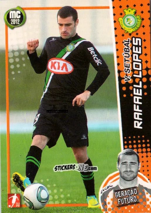 Sticker Rafael Lopes - Megacraques 2011-2012 n. 124 - Panini