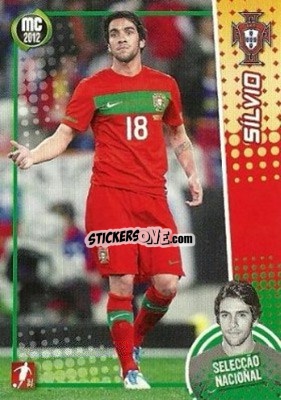 Figurina Sílvio - Megacraques 2011-2012 n. 128 - Panini