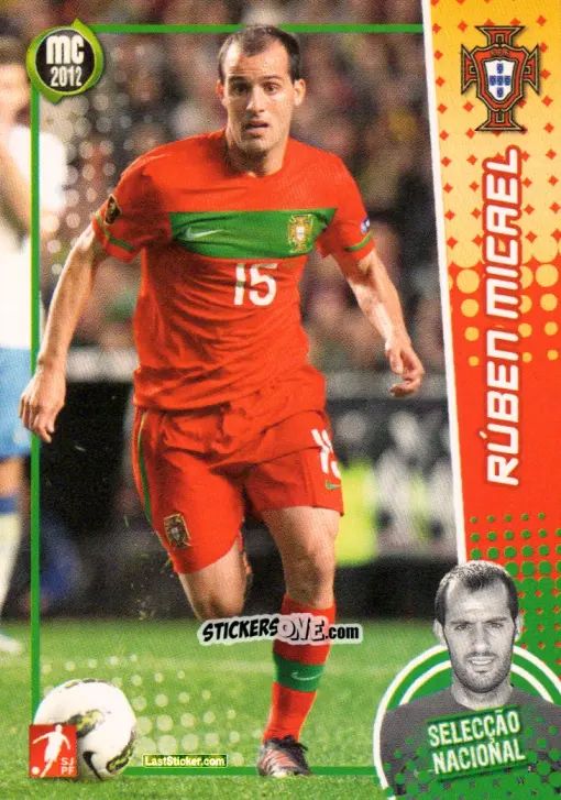Sticker Ruben Micael - Megacraques 2011-2012 n. 137 - Panini