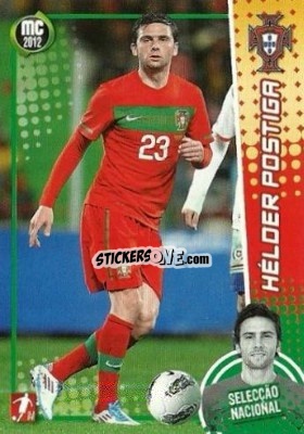 Sticker Hélder Postiga - Megacraques 2011-2012 n. 141 - Panini