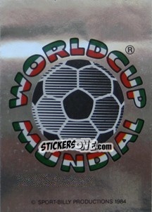 Sticker Cupa Mondiala 86 - FIFA World Cup Mexico 1986 n. 1 - Panini