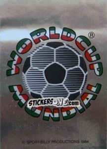 Sticker Cupa Mondiala 86 - FIFA World Cup Mexico 1986 - Panini