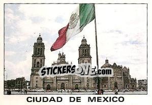 Sticker Ciudad De Mexico - FIFA World Cup Mexico 1986 - Panini