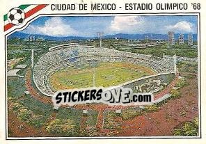 Sticker Stadion Olimpico '68 - FIFA World Cup Mexico 1986 n. 18 - Panini