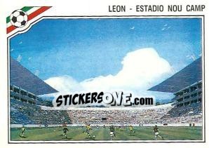 Figurina Stadion  Nou Camp - FIFA World Cup Mexico 1986 - Panini