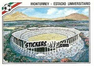 Sticker Stadion Universitario - FIFA World Cup Mexico 1986 n. 27 - Panini