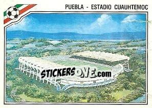 Figurina Stadion Cuauhtemoc - FIFA World Cup Mexico 1986 - Panini