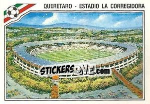 Sticker Stadion De La Corregidora - FIFA World Cup Mexico 1986 - Panini