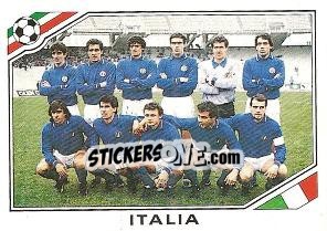 Figurina Team Italia