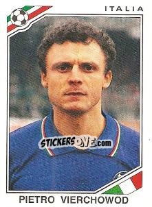 Sticker Pietro Vierchowod - FIFA World Cup Mexico 1986 - Panini