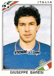Sticker Giuseppe Baresi - FIFA World Cup Mexico 1986 - Panini