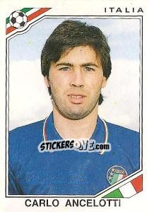 Sticker Carlo Ancelotti - FIFA World Cup Mexico 1986 - Panini