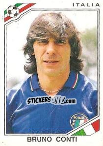Sticker Bruno Conti - FIFA World Cup Mexico 1986 n. 49 - Panini
