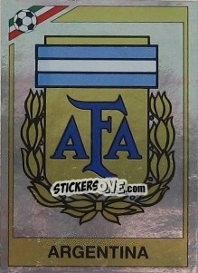 Sticker Badge Argentina - FIFA World Cup Mexico 1986 n. 72 - Panini