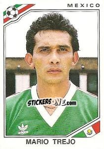Sticker Mario Trejo - FIFA World Cup Mexico 1986 - Panini