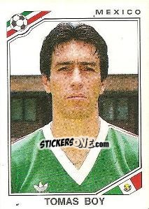 Sticker Tomas Boy - FIFA World Cup Mexico 1986 - Panini