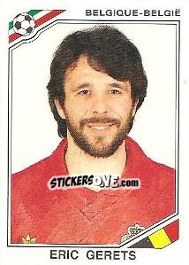 Sticker Eric Gerets - FIFA World Cup Mexico 1986 - Panini