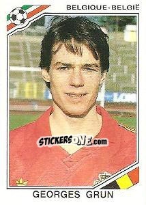 Sticker Georges Grun - FIFA World Cup Mexico 1986 n. 135 - Panini