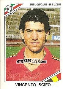 Figurina Vincenzo Scifo - FIFA World Cup Mexico 1986 - Panini