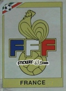 Sticker Badge France - FIFA World Cup Mexico 1986 n. 164 - Panini