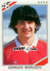 Sticker Gennadi Morozov - FIFA World Cup Mexico 1986 n. 185 - Panini